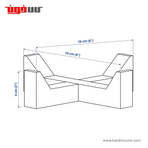 استند ظرف سرو چوبی ایکیا مدل +IKEA 365
