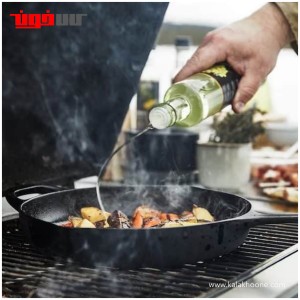 تابه چدنی ایکیا مدل VARDAGEN سایز 28 سانتی‌متر