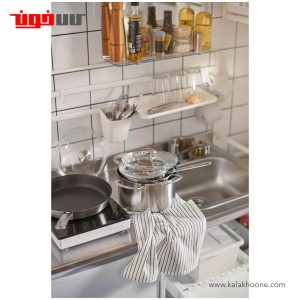 سرویس قابلمه 7 پارچه استیل ایکیا مدل HEMKOMST