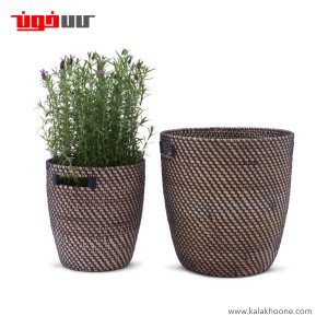 گلدان حصیری ایکیا مدل RAGKORN
