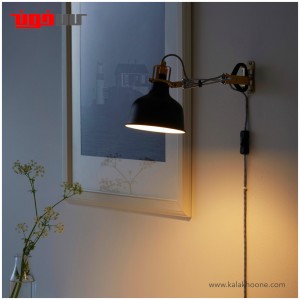 چراغ دیواری گیره ای ایکیا مدل RANARP