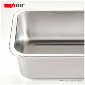 ظرف نگهدارنده غذا استیل ایکیا مدل +IKEA 365 حجم 1 لیتر