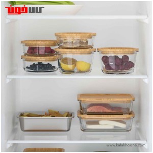 ظرف نگهدارنده غذا استیل ایکیا مدل +IKEA 365 حجم 1 لیتر