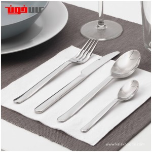 سرویس 24 عددی قاشق، چنگال، چاقو ایکیا مدل +IKEA 365