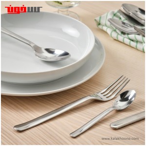 سرویس 24 عددی قاشق، چنگال، چاقو ایکیا مدل +IKEA 365