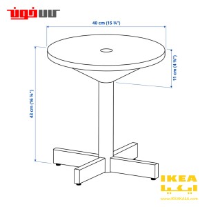 میز کناری ایکیا مدل IKEA GRIMSARBO