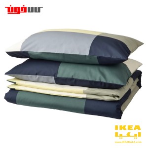 کاور لحاف و روبالشی دو نفره ایکیا مدل BRUNKRISSLA