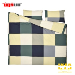 کاور لحاف و روبالشی دو نفره ایکیا مدل BRUNKRISSLA