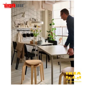 چهارپایه چوبی ایکیا مدل KYRRE