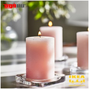 شمع ۳ عددی معطر ایکیا مدل LUGNARE