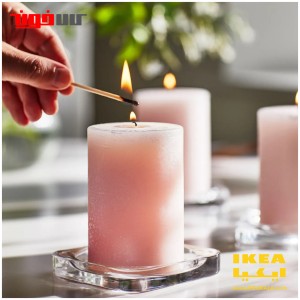 شمع ۳ عددی معطر ایکیا مدل LUGNARE