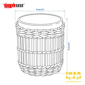 جا شمعی ایکیا مدل IKEA SLIPPRIG