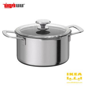 قابلمه ایکیا مدل IKEA HEMKOMST حجم 3 لیتر