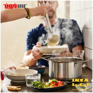 قابلمه ایکیا مدل IKEA HEMKOMST حجم 3 لیتر