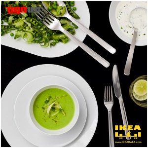 سرویس 4 پارچه کفگیر و ملاقه ایکیا مدل IKEA+365