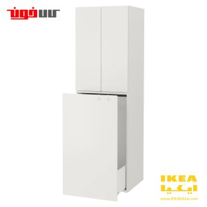 کمد لباس با واحد بیرون کش ایکیا مدل IKEA SMÅSTAD