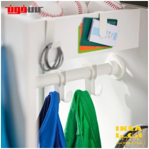 کمد لباس با واحد بیرون کش ایکیا مدل IKEA SMÅSTAD