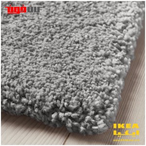 قالیچه خاکستری ایکیا مدل STOENSE