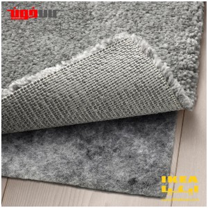 قالیچه خاکستری ایکیا مدل STOENSE