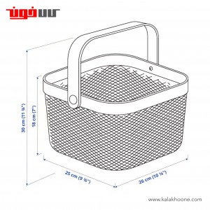 سبد خرید ایکیا مدل Risatorp