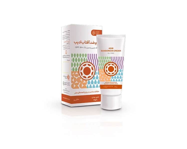 کرم ضد آفتاب ادیب