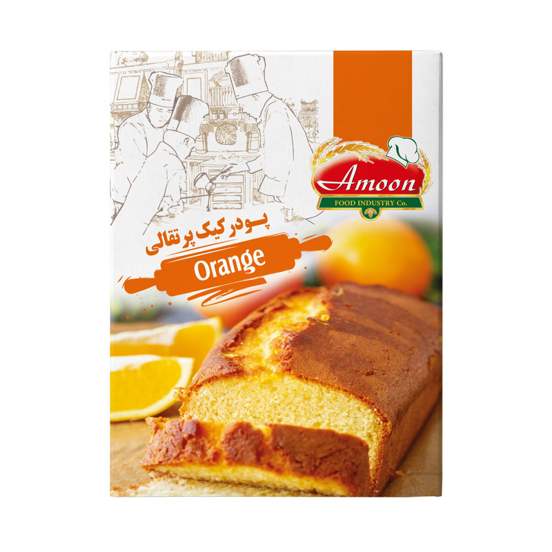 پودرکیک پرتقالی آمون