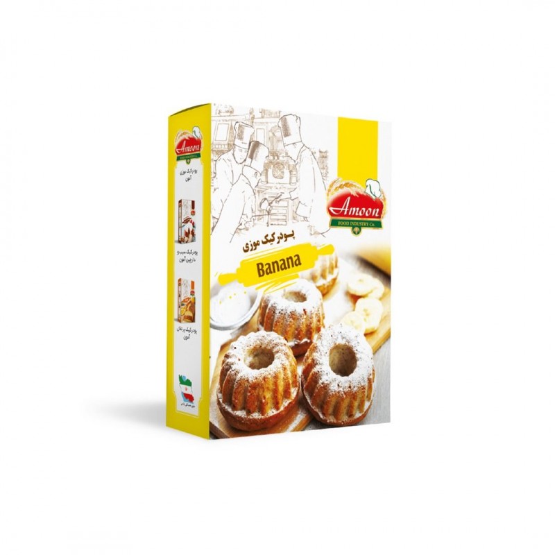 پودر کیک موزی آمون