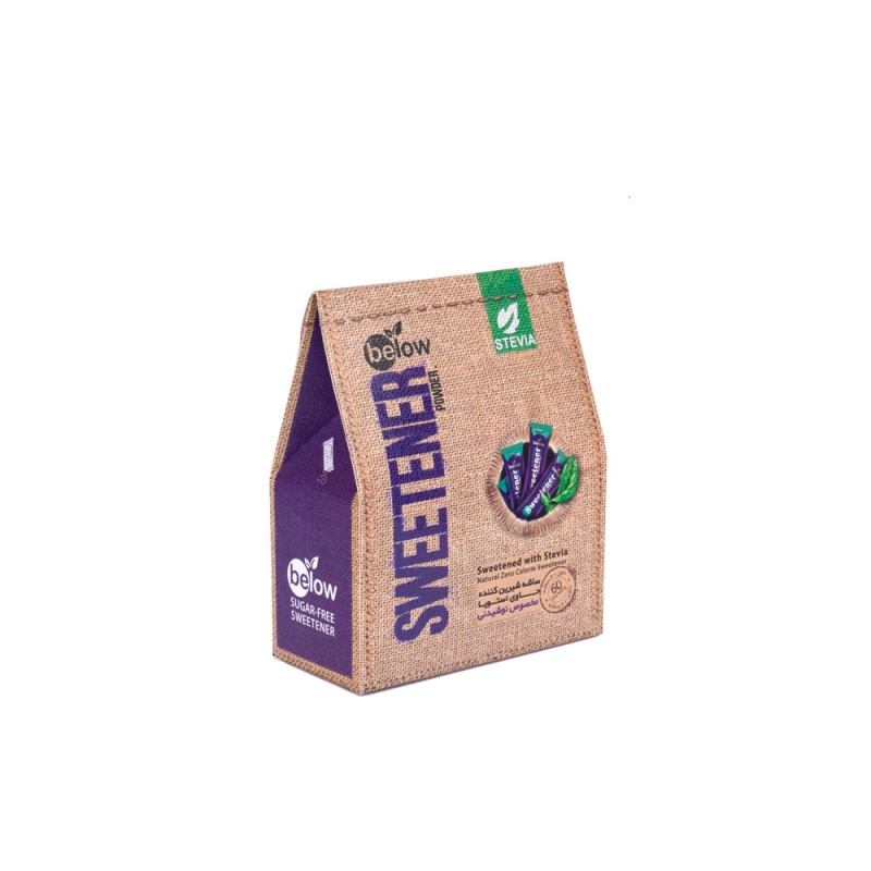 ساشه شیرین کننده حاوی استویا