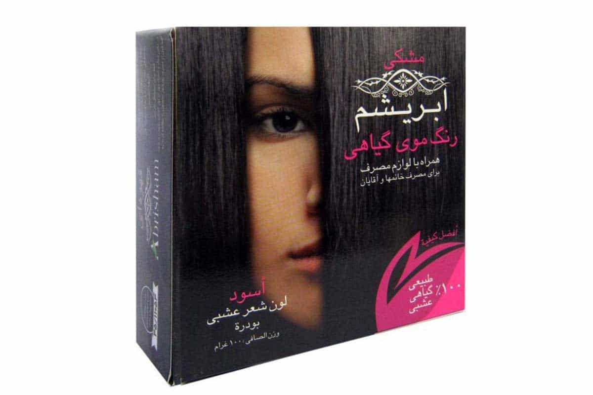 رنگ موی ابریشم