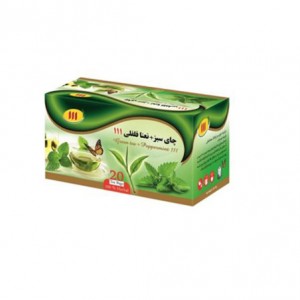 دمنوش چای سبز نعناع فلفلی 111