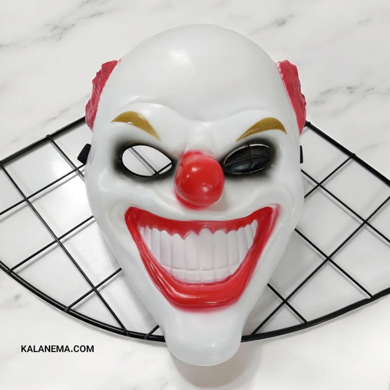 ماسک دلقک با طرح خنده‌ | ارسال رایگان