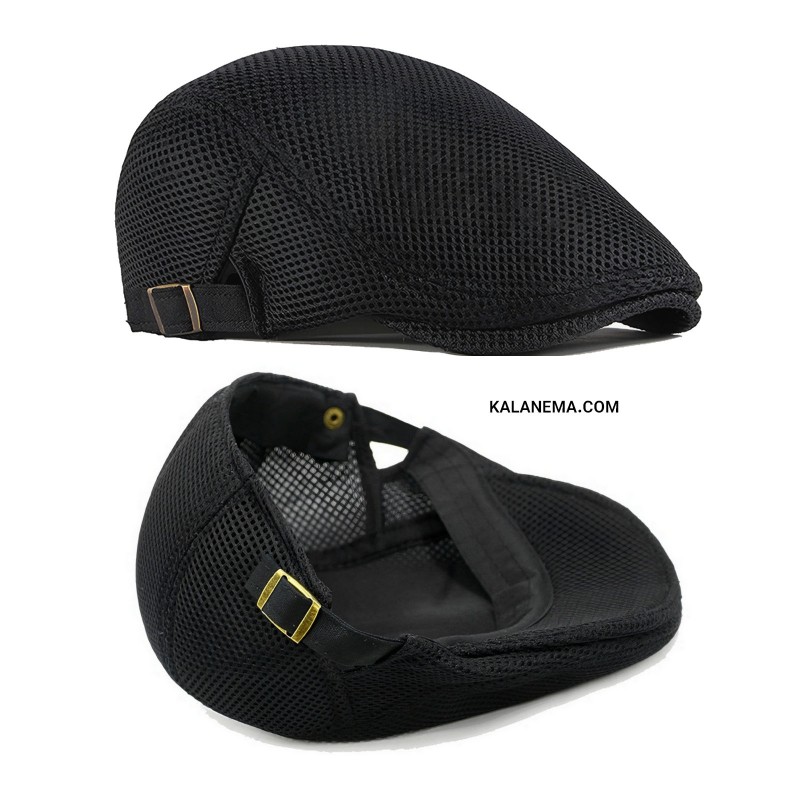 کلاه کلاسیک مردانه مدل انگلیسی مینیمال (مشکی) | ارسال رایگان