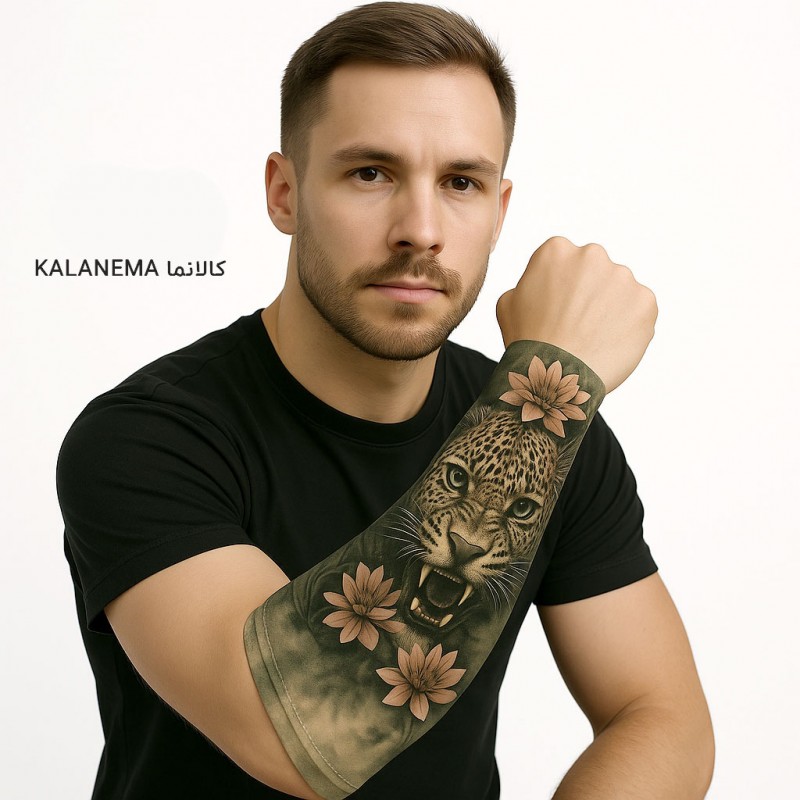 ساق دست مردانه طرح تاتو /پارچه ای و قابل شستشو | ارسال رایگان