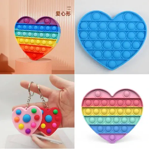 پاپ ایت قلبی سیلیکونی | جدیدترین مدل ها و سایز ها