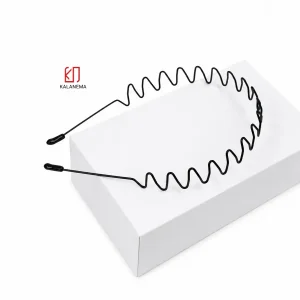 تل مو مردانه فلزی طرح زیگزاگی (با محافظ گوش)