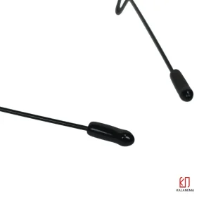 تل مو مردانه فلزی طرح زیگزاگی (با محافظ گوش)