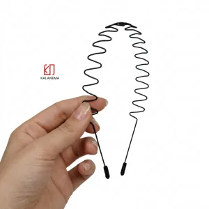 تل مو مردانه فلزی طرح زیگزاگی (با محافظ گوش)