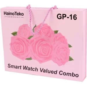 Package of smart watch and wallet of haino teko model GP-16