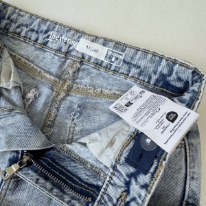 شلوار جین مام‌استایل