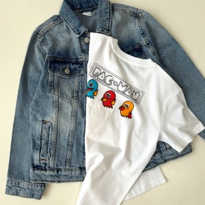 تیشرت دورو چاپ پسرانه fox