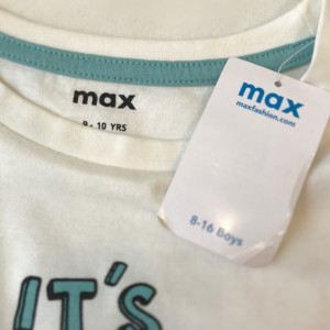 تیشرت پسرانه max