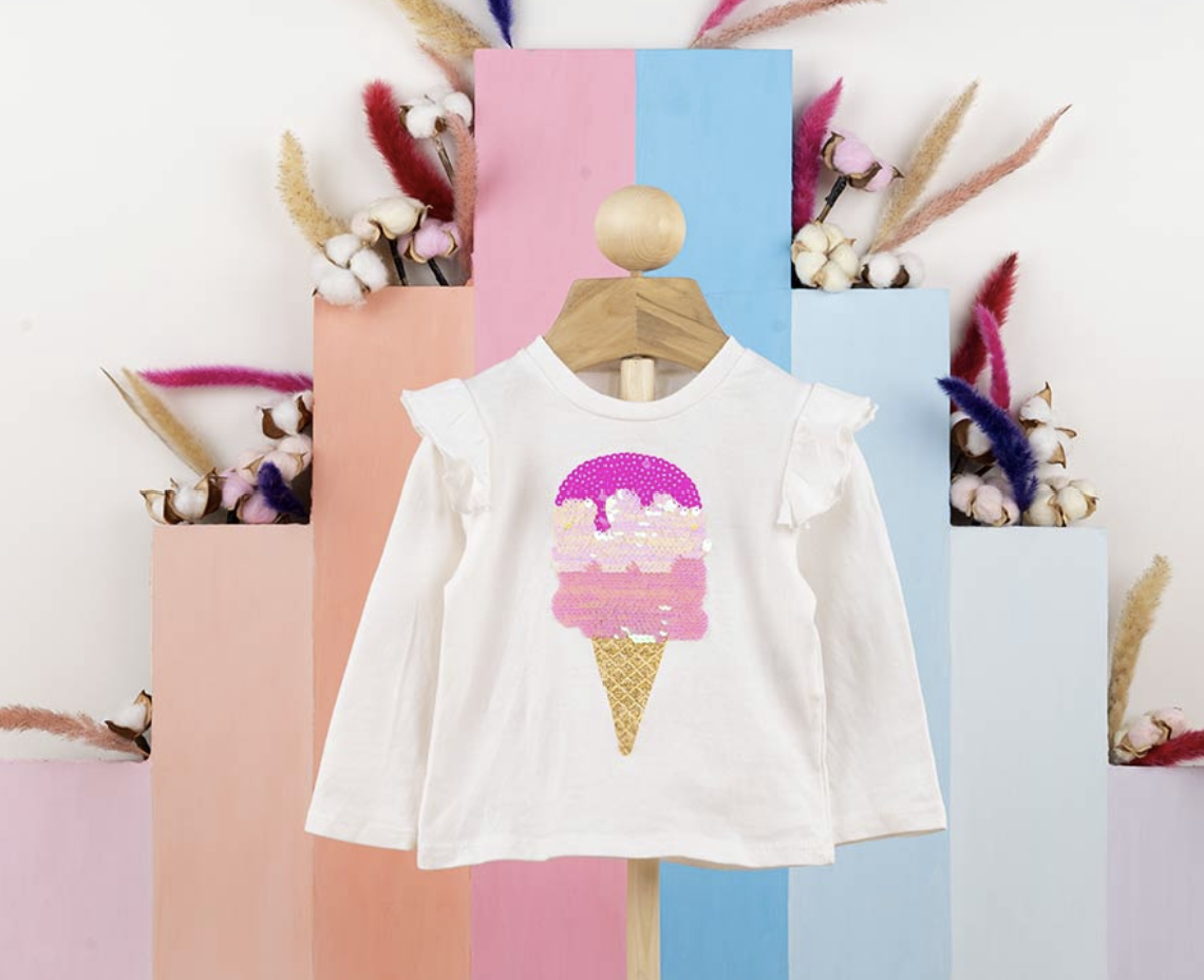 کاربرد بلوز کودکانه مدل نخی