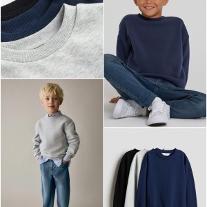 پلیور ساده توکرک پسرانه H&M