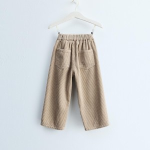 شلوار مخمل نیم‌بگ بچگانه ZARA