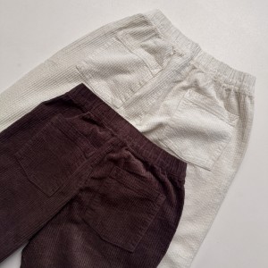 شلوار مخمل نیم‌بگ بچگانه ZARA