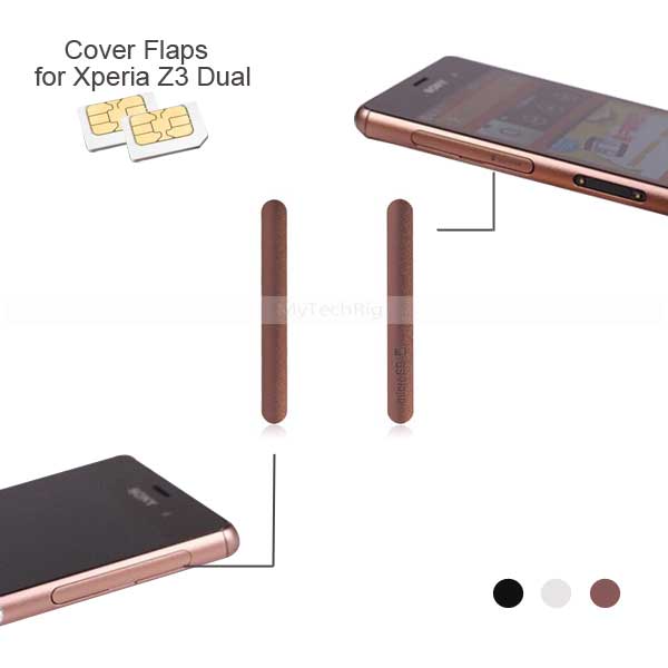 درب شارژ و درب سیم کارت سونی Z3