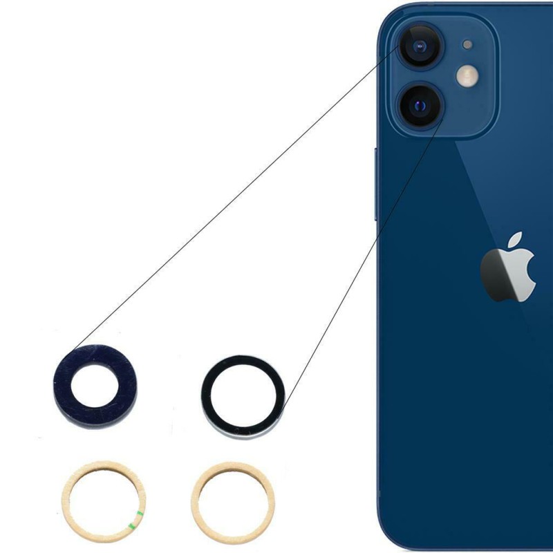 شیشه لنز آیفون 12