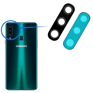 شیشه لنز سامسونگ A20S