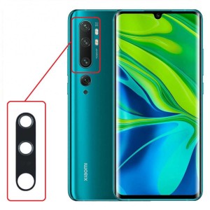 شیشه لنز شیامی MI NOTE 10 - EDGE