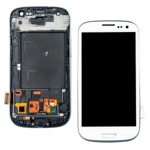 ال سی دی سامسونگ اورجینال نیو با فریم در بسته بندی شرکتی I9300 / S3